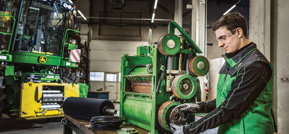 reparation tracteur joint deere